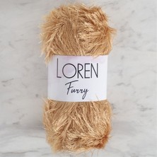Loren Furry Bej El Örgü Ipi - RF0054 - 34061