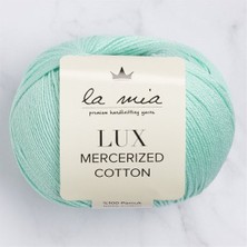 La Mia Lux Mercerized Cotton Su Yeşili El Örgü Ipi - 137 - 33750