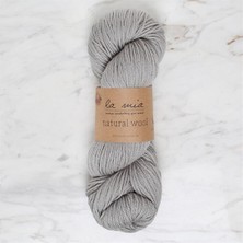 La Mia Natural Wool Gri El Örgü Ipi - L946 - 34396