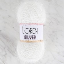 Loren Silver Ekru El Örgü Ipi - Rs-Ekru - 34069