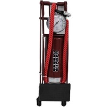 Byogalo® Basınç Göstergeli Ayak Pompası Araba Bisiklet Motor Lastik Pompası