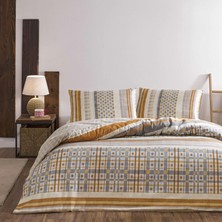 Taç Merald Flanel Tek Kişilik Nevresim Takımı Bej