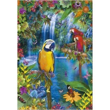 Educa Puzzle 500 Parça Bird Tropical Land 15512