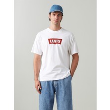 Levi's Oversize Kısa Kol Yuvarlak Yaka Minimalist Erkek T-Shirt - Günlük Stil