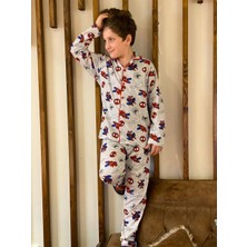 EQru Spiderman Erkek Çocuk Pijama Takımı