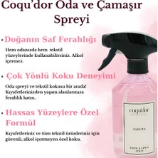 Coqu'dor Çamaşır ve Oda Spreyi 500 ml  Serenıty - Sakura -Wıld Flower -Invıcto