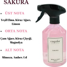 Coqu'dor Çamaşır ve Oda Spreyi 500 ml  Serenıty - Sakura -Wıld Flower -Invıcto