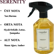 Coqu'dor Çamaşır ve Oda Spreyi 500 ml  Serenıty - Sakura -Wıld Flower -Invıcto