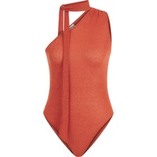 Aquella Simli Turuncu Body