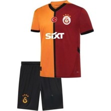 Galatasaray Victor Osimhen Sarı Kırmızı Çoçuk Forma 4lü Set 2024-25 Sezon