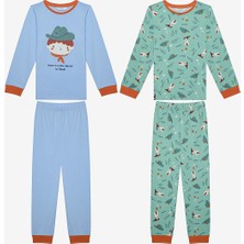 Penti Erkek Çocuk New Sheriff 2li Çok Renkli Pijama Takımı
