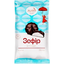 Zefir Zhako Kakaolu Glaze Kaplamalı 210 gr