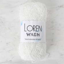 Loren Wash Beyaz El Örgü Ipi - R150 - 34040