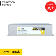 Werer Energy 72V 100Ah LiFePO4 Traction Series Bluetooth'lu Lityum Demir Fosfat Akü