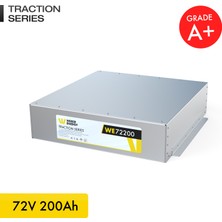 Werer Energy 72V 200Ah LiFePO4 Traction Series Bluetooth'lu Lityum Demir Fosfat Akü