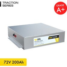 Werer Energy 72V 200Ah LiFePO4 Traction Series Bluetooth'lu Lityum Demir Fosfat Akü