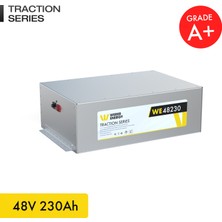 Werer Energy 48V 200AH Lifepo4 Traction Series Bluetooth'lu Lityum Demir Fosfat Akü