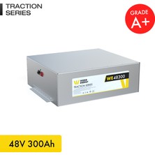 Werer Energy 48V 300AH Lifepo4 Traction Series Bluetooth'lu Lityum Demir Fosfat Akü