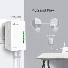 Tp-Link TL-WPA4220T KIT 300 Mbps 3lü Kit Powerline Adaptör