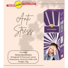 Anti Stress Hexagonal Premium Kalite Çubuk Tütsü 20 Li