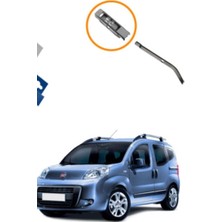 Eraks Car Accesories Fiat Fiorino Muz Silecek Takımı Ön ve Arka  2008-2018