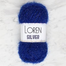Loren Silver Saks Mavisi El Örgü Ipi - RS0004 - 34092