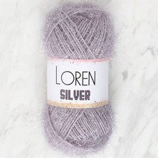 Loren Silver Gri El Örgü Ipi - RS0006 - 34097