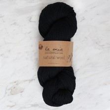La Mia Natural Wool Siyah El Örgü Ipi - L815 - 34398