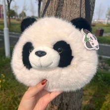 Grace1 Yaratıcı Sahte Vizon Panda Crossbody Çanta Omuz Sırt Çantaları (Yurt Dışından)