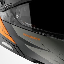 Schuberth E2 Explorer Orange Çene Açılır Motosiklet Kaskı