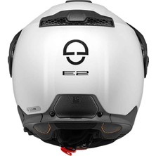 Schuberth E2 Glossy White Çene Açılır Motosiklet Kaskı