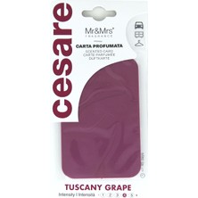 Mr&Mrs Fragrance Cesare Kart Tuscany Grape - Oto Araç Kokusu, Asma Kart Kokusu