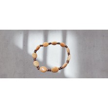 Cam Model Renkli Boncuklu Bileklik