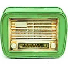 Alacak Olsam Dekoratif Vintage Radyo