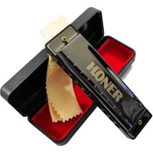 Honer H1005 Özel Kutusunda, 10 Delikli, Metal Gövdeli, Chromatic Harmonica Mızıka