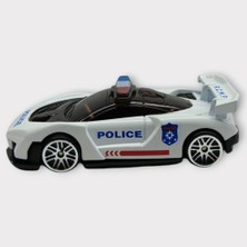 Asya Metal Mini Polis Arabası  8 cm - Polis - 4