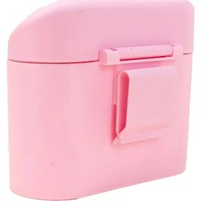 Oto Araba Çöp Kutusu Kapaklı Organizer Çöp Kovası Pembe