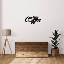 Modat Dekoratif Coffee Bar Ahşap Duvar Yazısı Kahve Köşesi Duvar Süsü