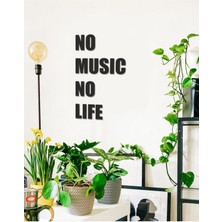 No Music No Life Duvar Yazısı