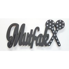 Mutfak Duvar Dekoratif Yazı 3mm, 40X13CM
