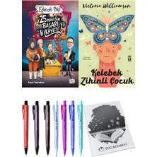 Kelebek Zihinli Çocuk ve 25 Muhteşem Başarı Hikayesi 2li Set