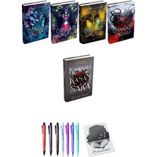 Kasırgaya Kanan Saka Ciltli ve Ötanazi Okulu 4lü Set Ciltli Maral Atmaca