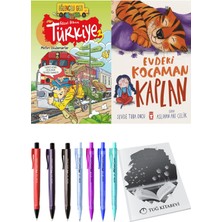 Evdeki Kocaman Kaplan ve Güzel Ülkem Türkiye 3 2li Set