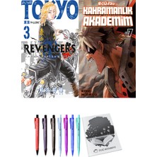 Tokyo Revengers 3 ve Kahramanlık Akademim 7 2li Set