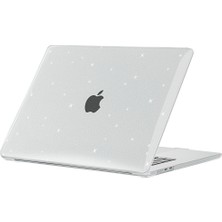 MacBook 15' Air M2 2024 A2941 - Alt ve Üst Koruyucu Msoft Allstar Kapak - Şeffaf