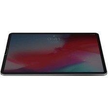 Ekılıf Apple iPad Air 10.9 2020 (4.nesil) - Ekran Koruyucu Hayalet Temperli Cam Ekran Koruma - Siyah