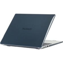 Huawei Matebook D16 2023 - Alt ve Üst Koruyucu Msoft Kristal Kapak - Renksiz