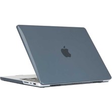 Macbook 14.2' 2021 - Alt ve Üst Koruyucu Msoft Kristal Kapak - Şeffaf