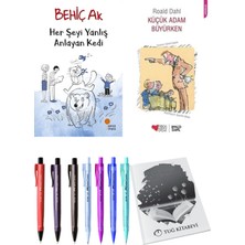 Küçük Adam Büyürken ve Her Şeyi Yanlış Anlayan Kedi 2li Set