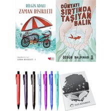 Dünyayı Sırtında Taşıyan Balık ve Zaman Bisikleti 1 2li Set